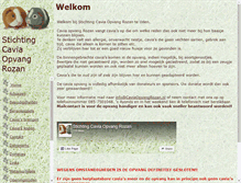Tablet Screenshot of caviaopvangrozan.nl